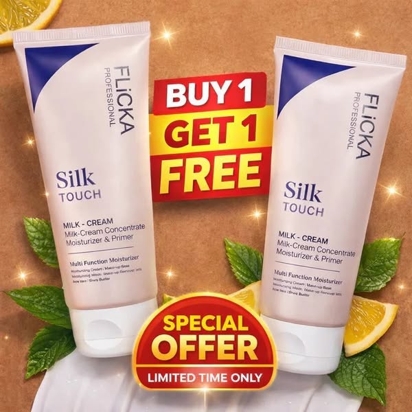 Flicka Silk Touch l Concentrate Primer and Moisturizer (Buy 1 Get 1 Free)