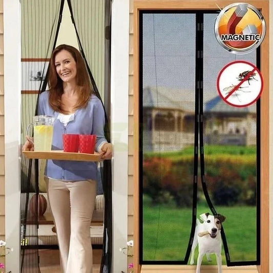 Curtain Anti Mosquito Net Magic Mesh Magnetic Screen Door Mesh Magnetic