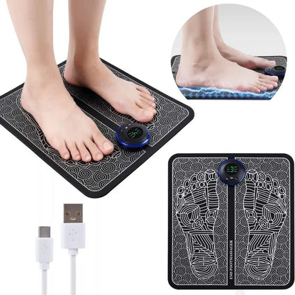 EMS Portable Electric Foot Massager Mat