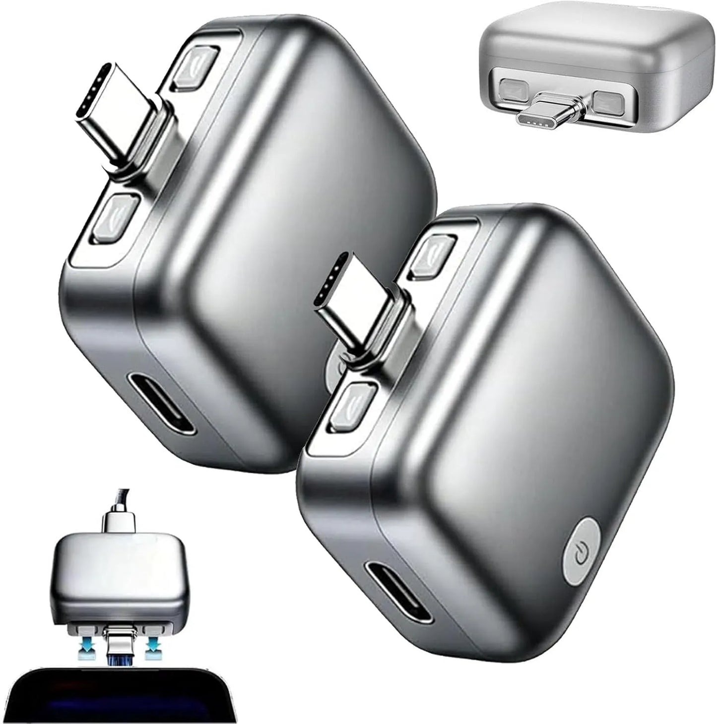 Type-C Smart Auto Stop Charging Adapter – Physical Disconnect Battery Guard with Anti-Overcharge Protection