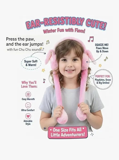 Cute Rabbit Ear Muff