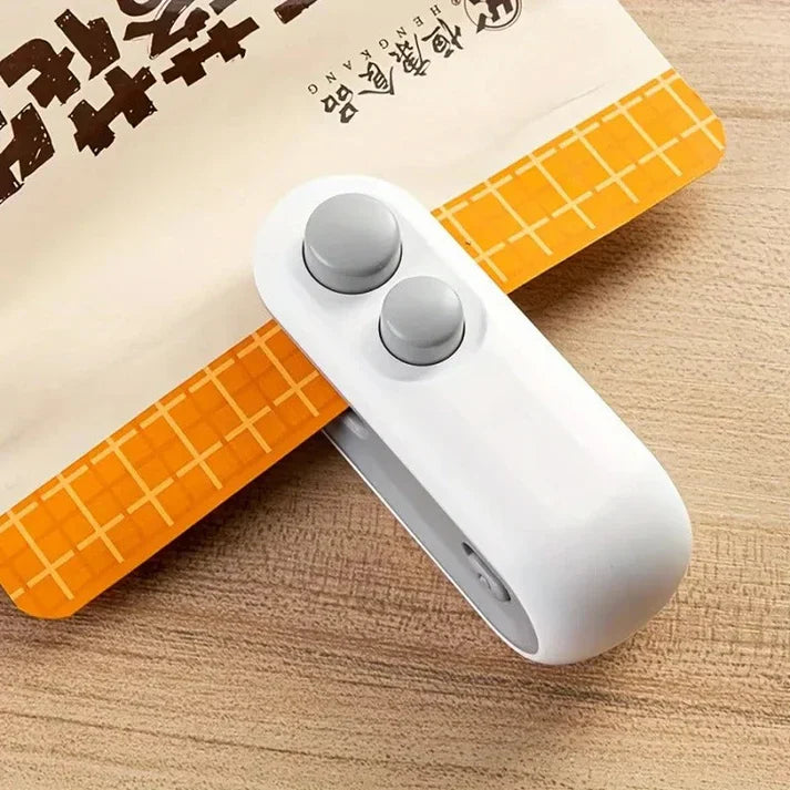 2-in-1 Rechargeable Bag Sealer & Cutter – Keep Food Fresh Easily