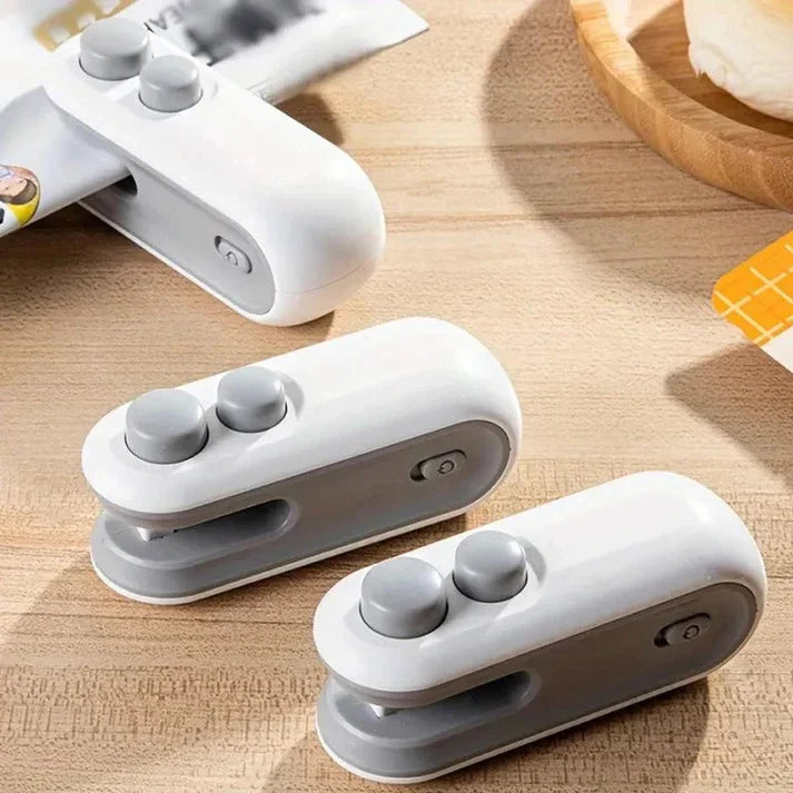 2-in-1 Rechargeable Bag Sealer & Cutter – Keep Food Fresh Easily